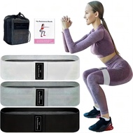 Beautiful Anti-slip Belt Hip Belt Deep Circle Hip Squat Hip Buttocks Ring Elastic Belt Tension Bodyb