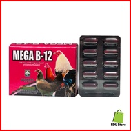 ◧ ◵ ❃ ✈ MEGA B12 Gamefowl Conditioning 10 tablets