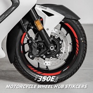 For ZONTES 350E Motorcycle Accessories Gas Tank Pad Anti Slip Decoration Decals Kits Of Bike Fuel Ta