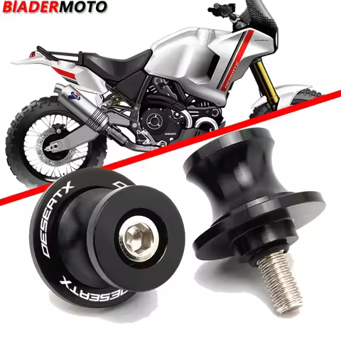 New Fit For Ducati DesertX Desert X 2022 2023 8MM Motorcycle Swing Arm Stand Screw Swingarm Spools S