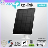 TP-Link Tapo A202 Solar Panel Powered CCTV for Tapo C400 / C410 / C420 / C425 / C460 Rechargeable Ba