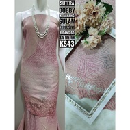 KAIN PASANG🌷🌷 SUTERA DOBBY  SULAM PREMIUM  🌷🌷