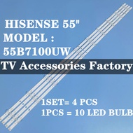 55B7100UW HISENSE 55" LED TV BACKLIGHT(LAMP TV) HISENSE 55 INCH LED TV BACKLIGHT 55B7100U 55B7100