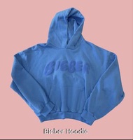 預訂 Pre Order Justin Bieber Coachella merch Bieber Hoodie Blue Skylrk 2026