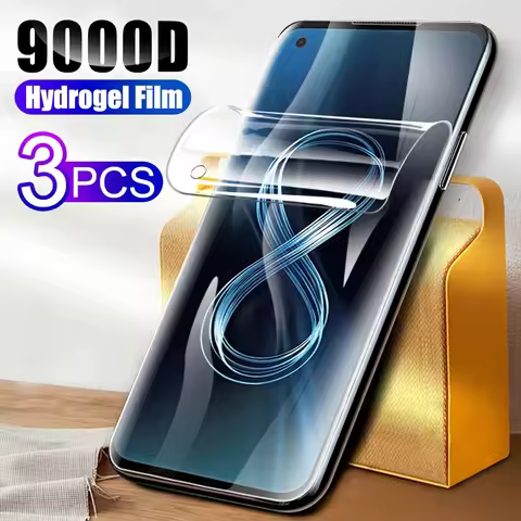 3Pcs Hydrogel Film For Asus Zenfone 8 /8 Filp Screen Protector For Asus Zonfone 8 /8 FIlp Protective
