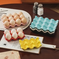 Egg Tray Refrigerator Egg Tray Placement Tray Ceramic Egg Tray Household Egg Tray