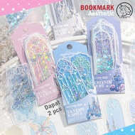 Aesthetic PVC BOOKMARK | Bookmark | Divider Paper