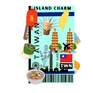 Vinyl Sticker Country Taiwan Sticker Suitcase Outdoor Travel Sticker