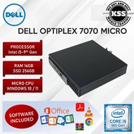 Dell OptiPlex 7070 Micro/7070 SFF/7070MT intel Core i7(9th Gen)3GHz upto 4.7 | 16&32GB DDR4 RAM |256
