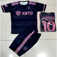 Order...Messi INTER MIAMI Children's Football Suit/MESSI INTER MIAMI Children's JERSEY/Children's Football Suit/Latest MESSI CLUB Children's Ball Shirt ()