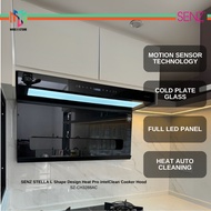 Senz SZ-CH3288AC STELLA L Shape Design Heat Pro intelClean Cooker Hood 1700 m3/h SZCH3288AC SZCH336I