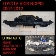 TOYOTA VIOS NCP93 2007-2012 ORIGINAL FRONT BUMPER BKT / RADIATOR SUPPORT COVER