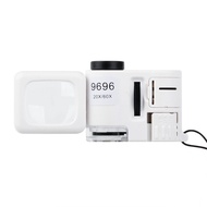 Handheld Small Type with Light 20 Times 60 Times High Power Microscope Mobile Phone Photo with Light