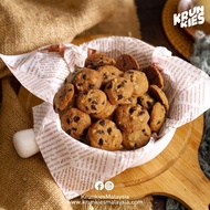 ✨120g✨ Chocolate Chip Almond Cookies Krunkies ±35pcs / Biskut Coklat Cip Badam (120g) / Choc Chip Co