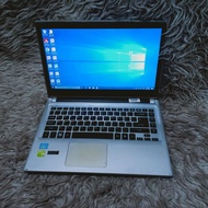 Laptop Acer Aspire V5-471 Ram 4gb HDD 500gb core i5 gen3 Double VGA Layar sentuh
