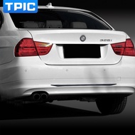 TPIC Carbon Fiber Car Trunk Rear Bumper Sticker Anti Scratch Sticker Protection Strip For BMW E90 E92 E93 2005-2012 Acce