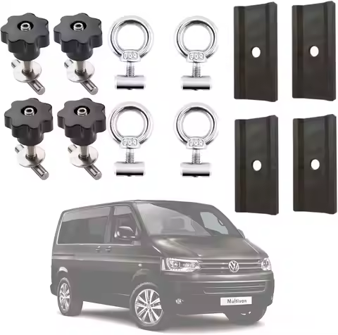 1set Screws For Rail Load Securing Rail Guard Anchor Base For VW T5 T6 7h5883189e 7h5883084c 7e58831