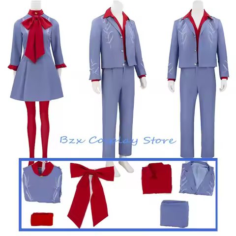 Anime Bruno Cosplay Game Die With A Smile Gaga Dress Uniform Suit Halloween Party Costume Mars Outfi