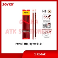 [1 Box] HB Joyko 6151 Wooden Pencil / Pencil / HB Joyko 6151 Exam Pencil