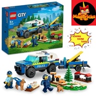 LEGO CITY 60369 Dog Training Vehicle Assembly Toy