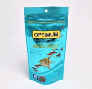Optimum Micro pellet 50 g. (อาหารสำหรับปลาขนาดเล็ก)