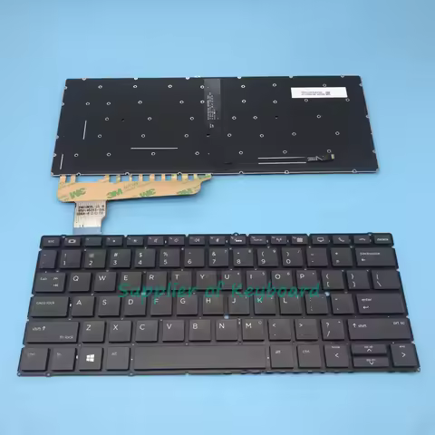 New English Keyboard For HP Elitebook X360 830 G5, X360 830 G6 Backlit