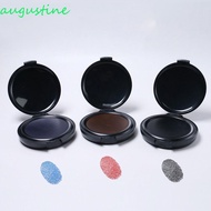 AUGUSTINE Mini Fingerprint Ink Pad For Notary Contract Portable Finance 3 Color Business Fingerprint