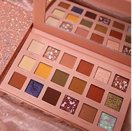 PROMO) NOVO CINDERELLA 18 Colors Eyeshadow Palette Shimmer Glitter Eye Shadow Highlighter Pigment Lo