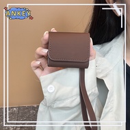 Black Leather Case For Jeep EW011 Earphone Colorful Earbuds Waterproof Shockproof Case Protective Ca