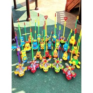 Children Toddler Trolley Airplane Toys Trolley 1-2 Years Old 3 Years Old Walker Single-Pole Bell Str