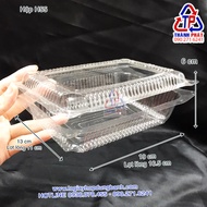 100 Hộp nhựa H55 - Hộp H55 đựng bánh su - Hộp H55 đựng gỏi cuốn