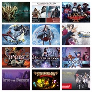（Buy2Free1）（11in1）Nintendo Switch Diablo3，Assassins creed,Divinity,Bayonetta1+2,Saint row,Hades