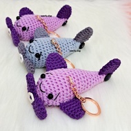 HANDMADE CROCHET | KEYCHAIN AIRPLANE | RANTAI KUNCI KAPAL TERBANG AEROPLANE