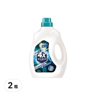 白蘭 4X酵素極淨超濃縮洗衣精 除菌淨味  2.4kg  2瓶