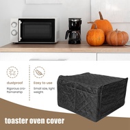 Smart Oven Cover Convection Toaster Oven Cover Large Size Square Kitchen Appliance Cover Kitchen Appliance Case With Two Big Pockets (Black)
