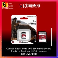 Kingston Canvas React Plus V60 SD memory card - 1TB