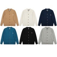 M MN6F RL RL Solid Color Sweater Pony Embroidered logo Male God Style Twist Sweater Cardigan Autumn 