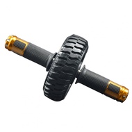 Winmax ยางล้อเดี่ยวที่มีประโยชน์ฟิตเนสยิมลูกกลิ้งออกกำลังกาย Solid Ab Wheel Roller Anti-slip Gym Sup