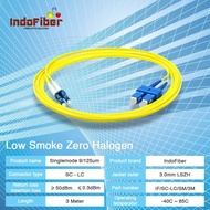 INDOFIBER patchcord fiber optic SC-LC 3 meter singlemode 9/125um