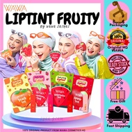 Wawa Cosmetics Liptint Fruity Murah | Liptint Wawa | Lip Tint Liquid Long Lasting | Liptint Waterpro
