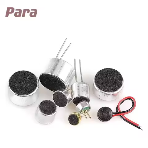 10PCS/LOT Microphone 6*5mm 6*2.2 9*7 4.5*2.2mm MIC Condenser Electret Pickup 6x5mm 9x7mm 4.5x2.2mm 6