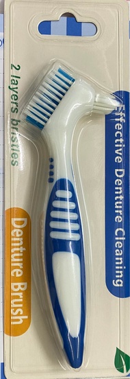 denture brush effective denture cleaning แปรงสีฟันสำหรับฟันปลอม