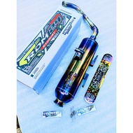 Exhaust Silent Killer RDM 24 Exhaust power pipe beat Crab beat new Click 125 power pipe Etech power 