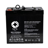 SPS Brand 12V 55Ah Replacement Battery for Sterling HA50-170, HA 50-170 (i4 Terminal)