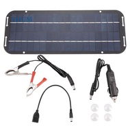 12V 60W Solar Panels Charger Car Motorcycle Kick Scooter Portable Solar Panel Car Charger Battery Ef