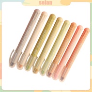 SEL 8 Pcs Gel Highlighter Pen Aesthetic Highlighter Markers Bible Marker Pen