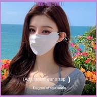 TIANBEI Anti-UV Ice Silk Face Breathable Face Shield Fashion Dustproof Sunscreen Unisex
