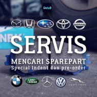 PRE-ORDER Sparepart Volkswagen, Subaru, Mazda, Honda, Toyota, Nissan