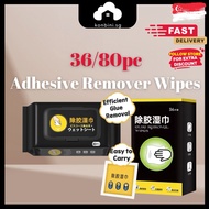 [SG] 36/80pc Adhesive Remover Wipes Glue Remover Wipes