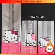 RB822D/RB714E Sealable Matte Plastic Bag - Kitty-50pc/pkt